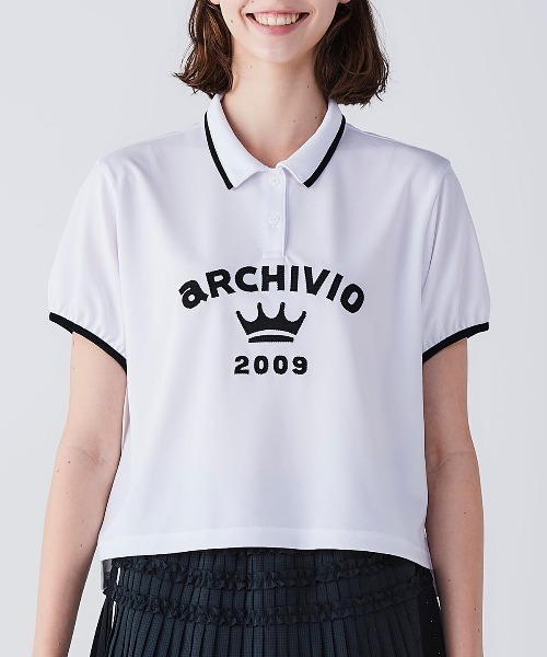 archivio(アルチビオ)の「<LADIES>パフスリーブUVポロシャツ(ポロシャツ・レディース・ブラック/ベージュ/ホワイト/レッド・L/M/S)」の18枚目の写真