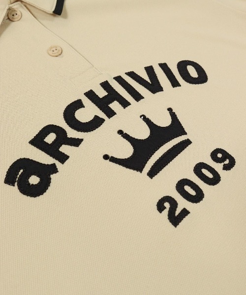 archivio(アルチビオ)の「<LADIES>パフスリーブUVポロシャツ(ポロシャツ・レディース・ブラック/ベージュ/ホワイト/レッド・L/M/S)」の15枚目の写真