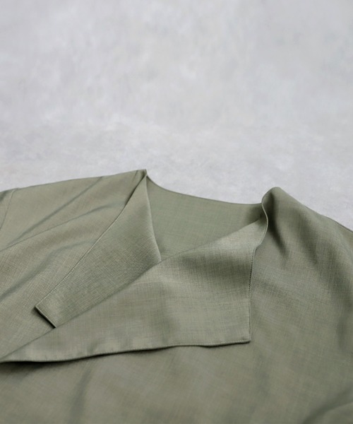 antiqua（アンティカ）の「デザインカラージャケット（その他アウター・レディース・カーキ/ブラック・ONESIZE）」の15枚目の写真