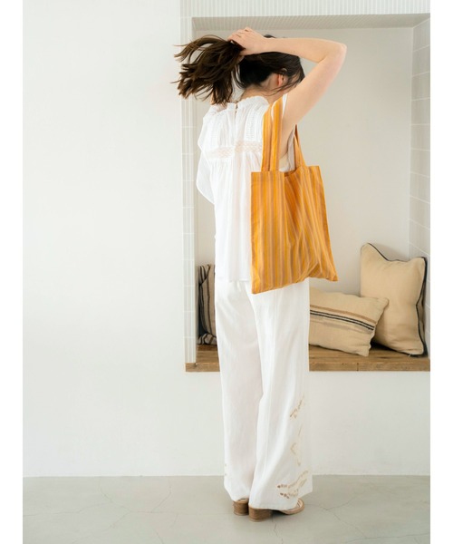 Ungrid（アングリッド）の「カットワークデザインラフパンツ（その他パンツ・レディース・オフホワイト/ブルー/ブラック・FREE）」の8枚目の写真