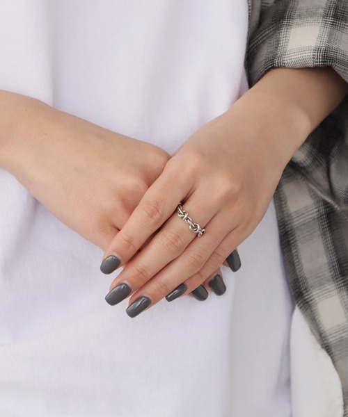 ROOPTOKYO(ループトウキョウ)の「OKUOKU 0909/オクオク デザイン リング oku-ring-682636562253-4A Y メンズ 夏物 夏服(リング・メンズ・アンティークシルバー/シルバー・FREE)」の11枚目の写真
