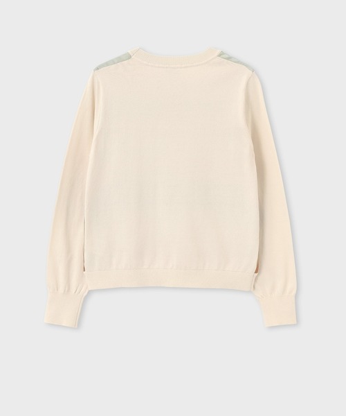 Paul Smith（ポールスミス）の「ウィメンズ "Smith Stripe" コンビ ニット / 155224 763N（ニット/セーター・レディース・マルチ・MEDIUM/2L）」の2枚目の写真
