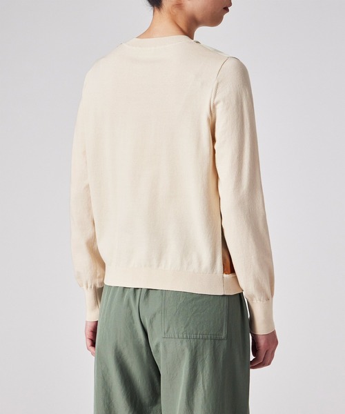 Paul Smith（ポールスミス）の「ウィメンズ "Smith Stripe" コンビ ニット / 155224 763N（ニット/セーター・レディース・マルチ・MEDIUM/2L）」の7枚目の写真