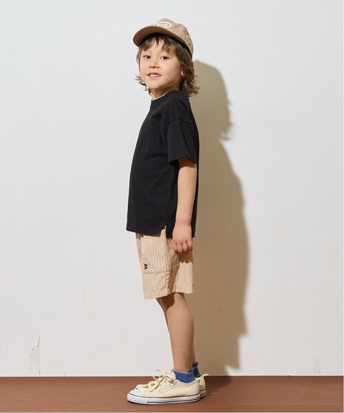 b・ROOM(ビールーム)の「【セットアップ可能】サイドポケットアソート4分丈パンツ【子供服】【キッズ】【男の子】【女の子】(その他パンツ・キッズ・ブルー/ブラック/アイボリー/ブルー系その他2/カラフル/モスグリーン/ベージュ/ミント/ネイビー/イエロー・150cm/130cm/120cm/110cm/140cm/100cm)」の20枚目の写真