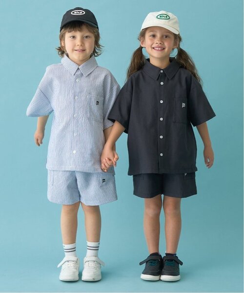 b・ROOM(ビールーム)の「【セットアップ可能】サイドポケットアソート4分丈パンツ【子供服】【キッズ】【男の子】【女の子】(その他パンツ・キッズ・ブルー/ブラック/アイボリー/ブルー系その他2/カラフル/モスグリーン/ベージュ/ミント/ネイビー/イエロー・150cm/130cm/120cm/110cm/140cm/100cm)」の20枚目の写真