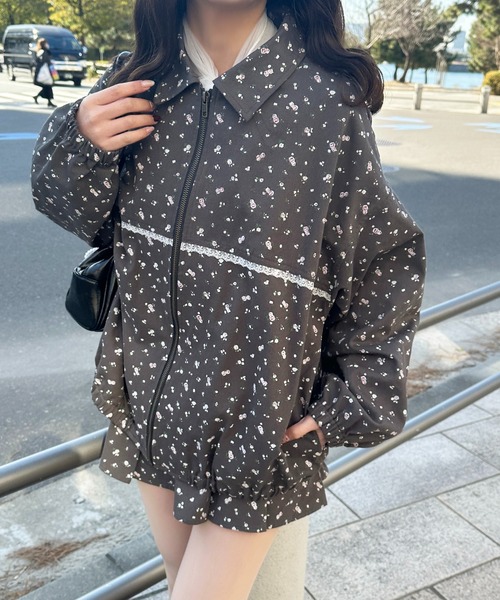 セール】【セットアップ可能】柄アソートBIGブルゾン（ブルゾン