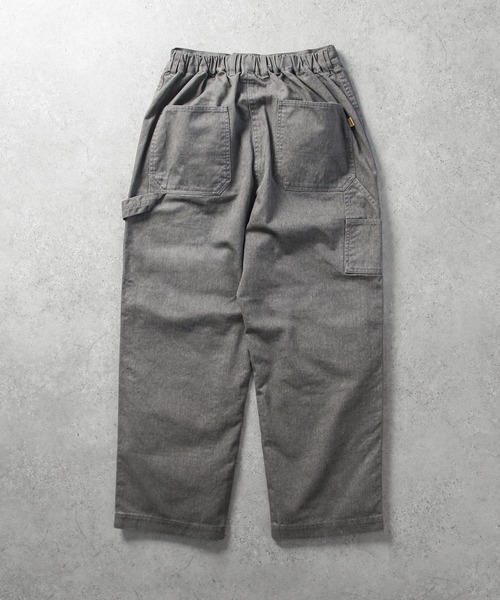 COBMASTER（コブマスター）の「【COBMASTER】 ピグメント ツイル ダブルニー ワイド ペインターパンツ（チノパンツ・メンズ・ブルー/サンドベージュ/チャコール・X-LARGE/LARGE/MEDIUM）」の14枚目の写真