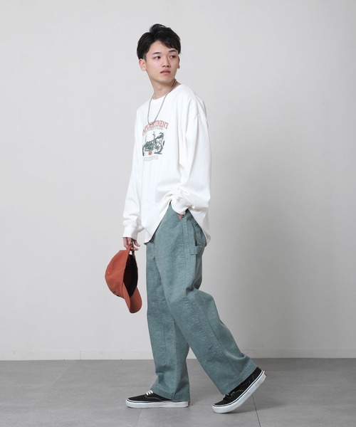 セール】【COBMASTER】 ピグメント ツイル ダブルニー ワイド