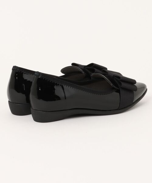 Bridget Birkin(ブリジットバーキン)の「【Bridget Birkin Walk】グログランリボンオペラパンプス(555224)(パンプス・レディース・ベージュ系その他/ブラック系その他・23.5/24/23/24.5/22.5)」の4枚目の写真