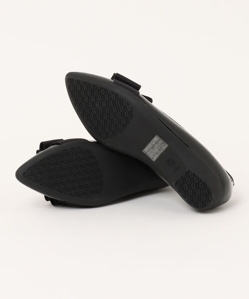 Bridget Birkin(ブリジットバーキン)の「【Bridget Birkin Walk】グログランリボンオペラパンプス(555224)(パンプス・レディース・ベージュ系その他/ブラック系その他・23.5/24/23/24.5/22.5)」の3枚目の写真