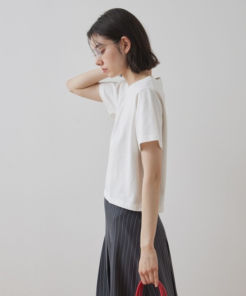 やわらかコットン使用 ベーシックTシャツ セール】コットンストレッチベーシックTシャツ（Tシャツ