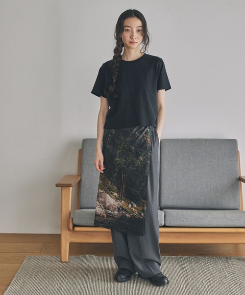 Unblend（アンブレンド）の「【Unblend】Unblend Basic 2セット ベーシック コットン パックTシャツ（Tシャツ/カットソー・レディース・イエロー系その他/ホワイト×グリーン/ブラック×レッド/ブラック×ホワイト/ブルー系その他・FREE）」の10枚目の写真