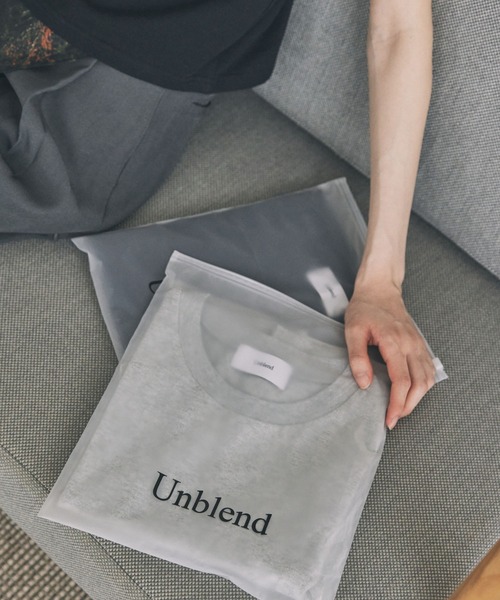 Unblend（アンブレンド）の「【Unblend】Unblend Basic 2セット ベーシック コットン パックTシャツ（Tシャツ/カットソー・レディース・イエロー系その他/ホワイト×グリーン/ブラック×レッド/ブラック×ホワイト/ブルー系その他・FREE）」の15枚目の写真