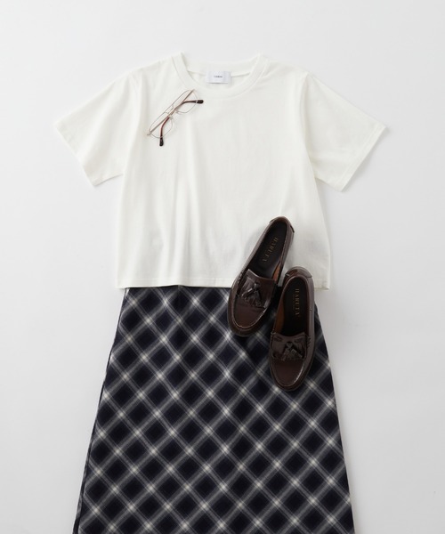 Unblend（アンブレンド）の「【Unblend】Unblend Basic 2セット ベーシック コットン パックTシャツ（Tシャツ/カットソー・レディース・イエロー系その他/ホワイト×グリーン/ブラック×レッド/ブラック×ホワイト/ブルー系その他・FREE）」の16枚目の写真