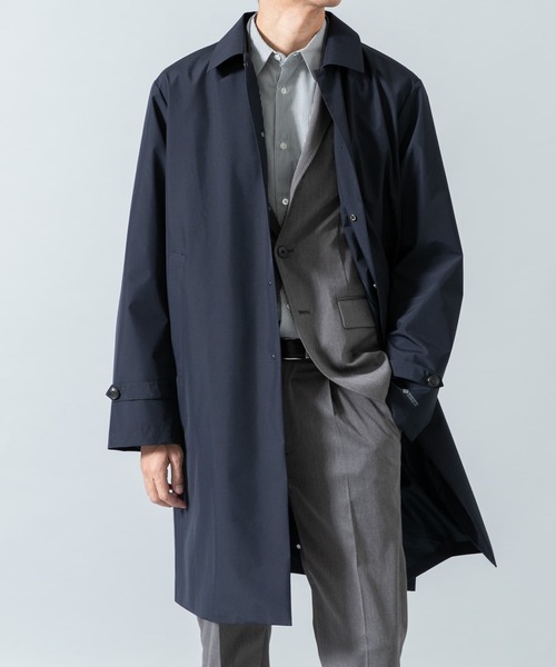 ★程度良い★+phenix GORE-TEX トレンチコート Lサイズ ネイビー ☆程度良い☆+phenix GORE-TEX トレンチコート Lサイズ ネイビー