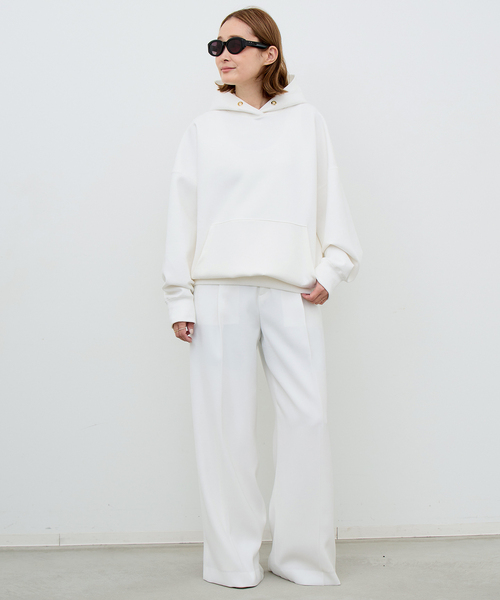 Deuxieme Classe（ドゥーズィエムクラス）の「Blanc タック ワイドパンツ（スラックス・レディース・ホワイト・34/36/38）」の19枚目の写真