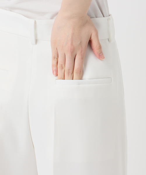 Deuxieme Classe（ドゥーズィエムクラス）の「Blanc タック ワイドパンツ（スラックス・レディース・ホワイト・34/36/38）」の9枚目の写真