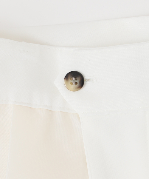 Deuxieme Classe（ドゥーズィエムクラス）の「Blanc タック ワイドパンツ（スラックス・レディース・ホワイト・34/36/38）」の6枚目の写真