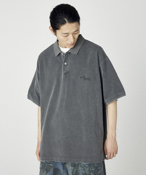NAUTICA（ノーティカ）の「NAUTICA/ノーティカ Garment Dyed Polo Shirt/ガーメントダイ ポロシャツ（ポロシャツ・メンズ・チャコールグレー/オリーブ/ネイビー/ダークブラウン・X-LARGE/LARGE/MEDIUM）」の19枚目の写真