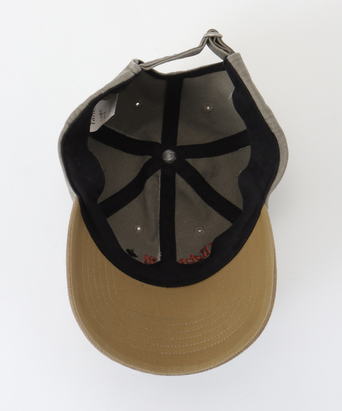 journal standard L'essage（ジャーナルスタンダードレサージュ）の「【TanC TOKYO/タンクトウキョウ】VINTAGE SWITCHING CAP：キャップ（キャップ・レディース・カーキ・FREE）」の6枚目の写真