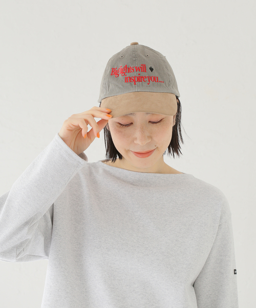 journal standard L'essage（ジャーナルスタンダードレサージュ）の「【TanC TOKYO/タンクトウキョウ】VINTAGE SWITCHING CAP：キャップ（キャップ・レディース・カーキ・FREE）」の9枚目の写真