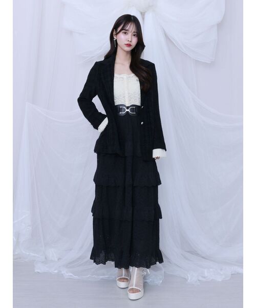 EATME（イートミー）の「ワイドゴムベルト（ベルト・レディース・ブラック・FREE）」の4枚目の写真