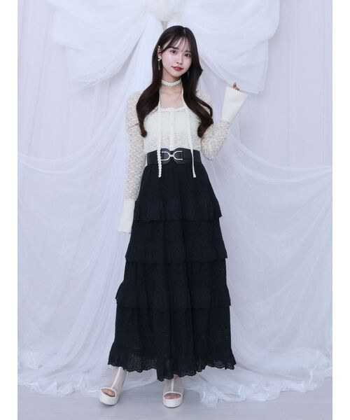 EATME（イートミー）の「ワイドゴムベルト（ベルト・レディース・ブラック・FREE）」の8枚目の写真