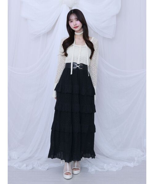 EATME（イートミー）の「ワイドゴムベルト（ベルト・レディース・ブラック・FREE）」の9枚目の写真