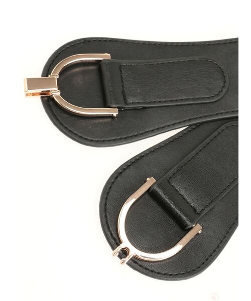 EATME（イートミー）の「ワイドゴムベルト（ベルト・レディース・ブラック・FREE）」の13枚目の写真