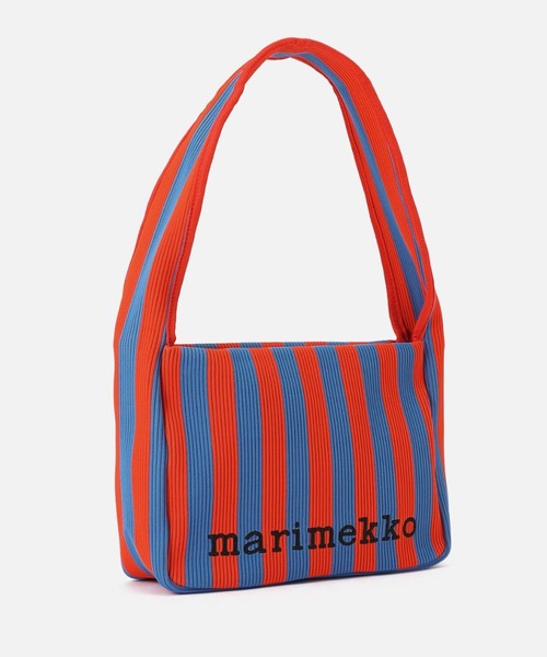 marimekko(マリメッコ)の「Merirosvo / Knitted Shoulderbag(ショルダーバッグ・レディース・ブルー系その他/ホワイト×ブラック・FREE)」の10枚目の写真