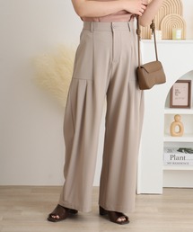 EGLANTINE タック入りダンボールパンツ