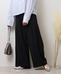 EGLANTINE タック入りダンボールパンツ