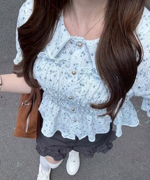 Another Branch olive des olive（アナザーブランチオリーブデオリーブ）の「【シリーズ累計1万枚売れ/レビュー高評価】シャーリング衿付BL（シャツ/ブラウス）」