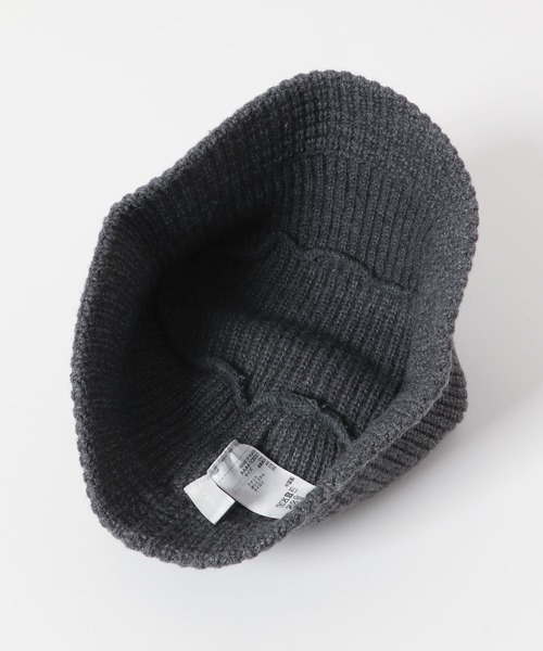 SENSE OF PLACE by URBAN RESEARCH（センスオブプレイスバイアーバンリサーチ）の「ニットバケットハット（ハット・メンズ・ブラック/カーキ/グレー・ONE）」の10枚目の写真