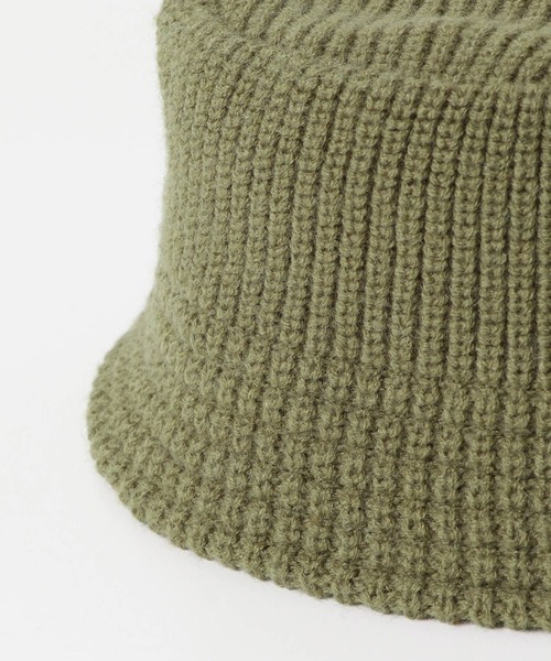 SENSE OF PLACE by URBAN RESEARCH（センスオブプレイスバイアーバンリサーチ）の「ニットバケットハット（ハット・メンズ・ブラック/カーキ/グレー・ONE）」の11枚目の写真