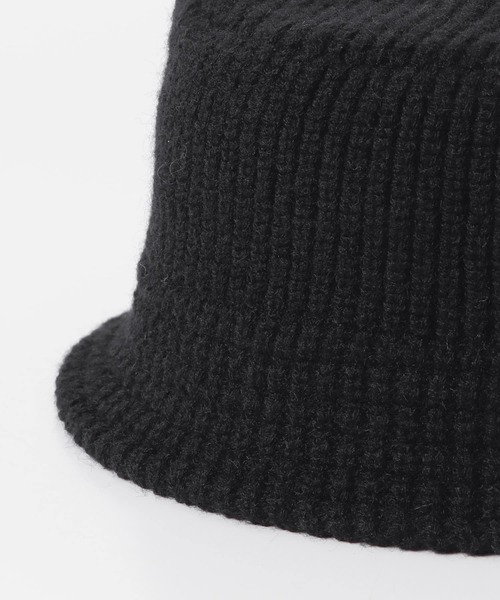 SENSE OF PLACE by URBAN RESEARCH（センスオブプレイスバイアーバンリサーチ）の「ニットバケットハット（ハット・メンズ・ブラック/カーキ/グレー・ONE）」の12枚目の写真