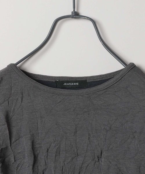 JEANASIS(ジーナシス)の「ワッシャーレイヤードLS TEE/414167(Tシャツ/カットソー・レディース・ホワイト系その他/グレー系その他/ベージュ系その他・FREE)」の11枚目の写真