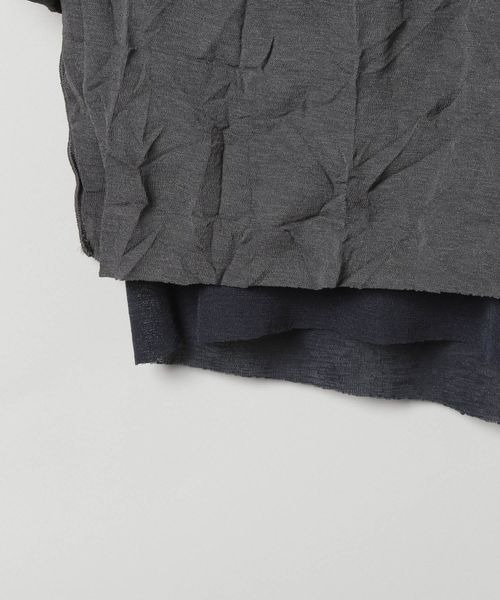 JEANASIS(ジーナシス)の「ワッシャーレイヤードLS TEE/414167(Tシャツ/カットソー・レディース・ホワイト系その他/グレー系その他/ベージュ系その他・FREE)」の14枚目の写真