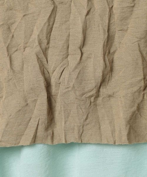 JEANASIS(ジーナシス)の「ワッシャーレイヤードLS TEE/414167(Tシャツ/カットソー・レディース・ホワイト系その他/グレー系その他/ベージュ系その他・FREE)」の18枚目の写真