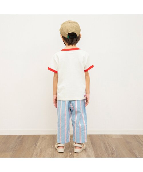 BREEZE(ブリーズ)の「【リンク/ジュニア対応】wonderful リンガーDOGカレッジ半袖Tシャツ(Tシャツ/カットソー・キッズ・グレー/アイボリー/ベビーピンク・140/130/120/110/100/90/80)」の22枚目の写真