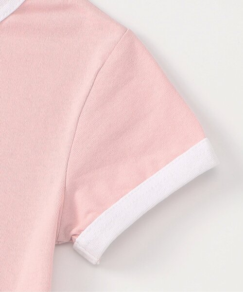 BREEZE(ブリーズ)の「【リンク/ジュニア対応】wonderful リンガーDOGカレッジ半袖Tシャツ(Tシャツ/カットソー・キッズ・グレー/アイボリー/ベビーピンク・140/130/120/110/100/90/80)」の6枚目の写真