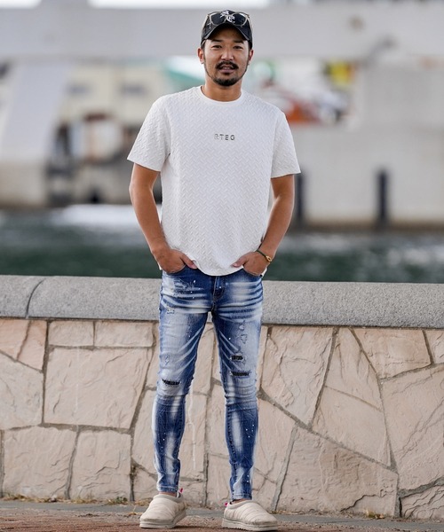 adamsJUGGLER(アダムスジャグラー)の「RTEGプレートティー(Tシャツ/カットソー・メンズ・ブラック/ホワイト・S/M/L/XL/XXL)」の3枚目の写真