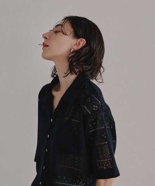 ブラウス シャツ 2way Mesh Tent Shirt レディース 2way Mesh Tent Shirt | MIELI INVARIANT