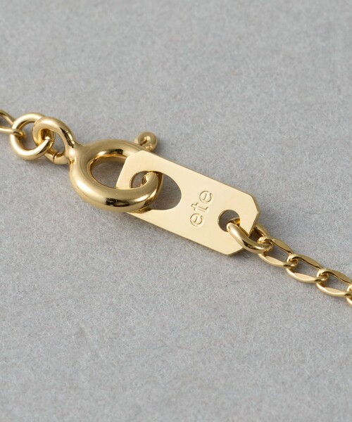 ete(エテ)の「○スモーキークォーツ アンクレット(アンクレット・レディース・イエローゴールド・FREE)」の3枚目の写真