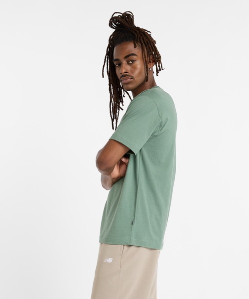 NEW BALANCE(ニューバランス)の「Heritage グラフィックショートスリーブTシャツ(Tシャツ/カットソー・メンズ・オレンジ/ライトグレー/セージグリーン・SMALL/MEDIUM/LARGE/X-LARGE/XX-LARGE)」の9枚目の写真
