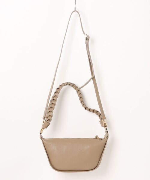 MARCO BIANCHINI（マルコビアンチーニ）の「【MARCO BIANCHINI】ブレイドミニBAG（ショルダーバッグ・レディース・ダークブラウン/ブラック/グレー・FREE）」の4枚目の写真