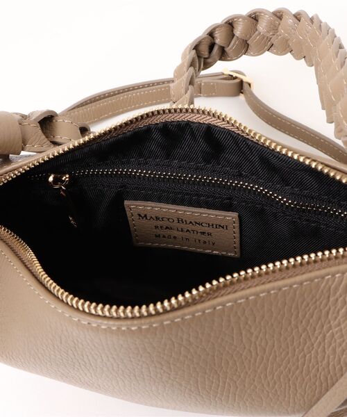 MARCO BIANCHINI（マルコビアンチーニ）の「【MARCO BIANCHINI】ブレイドミニBAG（ショルダーバッグ・レディース・ダークブラウン/ブラック/グレー・FREE）」の6枚目の写真
