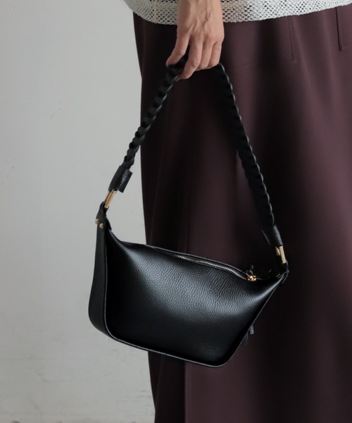 MARCO BIANCHINI（マルコビアンチーニ）の「【MARCO BIANCHINI】ブレイドミニBAG（ショルダーバッグ・レディース・ダークブラウン/ブラック/グレー・FREE）」の10枚目の写真