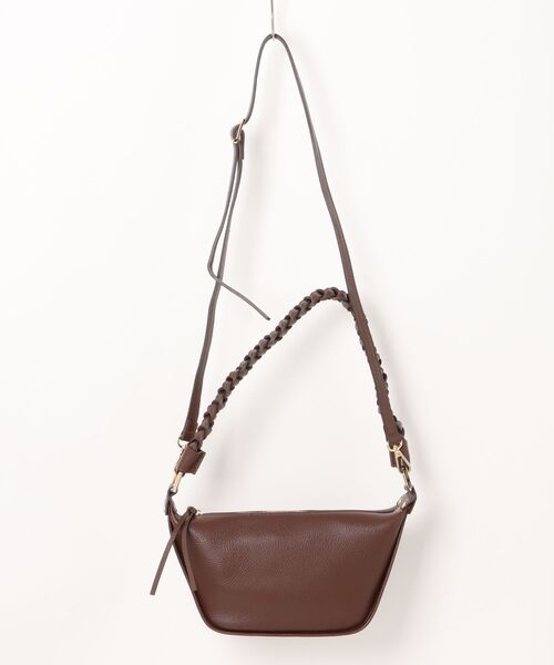 MARCO BIANCHINI（マルコビアンチーニ）の「【MARCO BIANCHINI】ブレイドミニBAG（ショルダーバッグ・レディース・ダークブラウン/ブラック/グレー・FREE）」の11枚目の写真