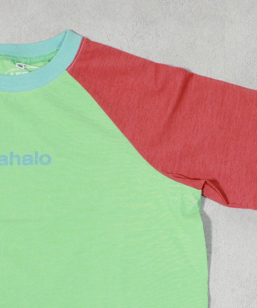 Life Support Products（ライフサポートプロダクツ）の「【水陸両用】配色プリントラグランTシャツ/セットアップ可能（セットアップ・キッズ・アイボリー/チャコール/レッド/ライトグリーン・120/130/140/90/100/110/80/95/150）」の21枚目の写真